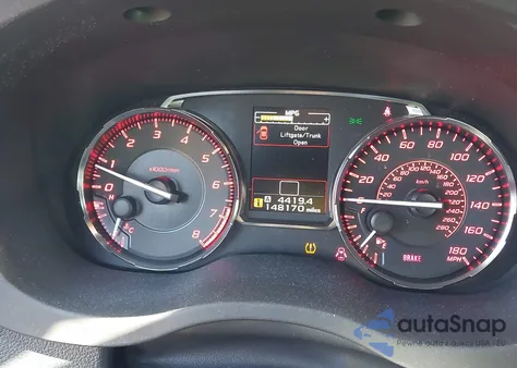 2016 Subaru Wrx Limited из США, поврежденный, VIN JF1VA1L6XG9828383